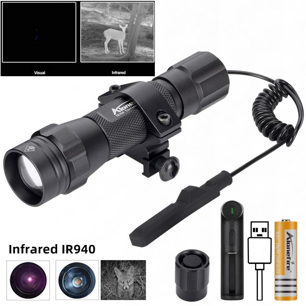 Hunting Thermal Imaging Scope - IR850nm&940nm Nieuwste Infrarood LED Zoom Hoge
