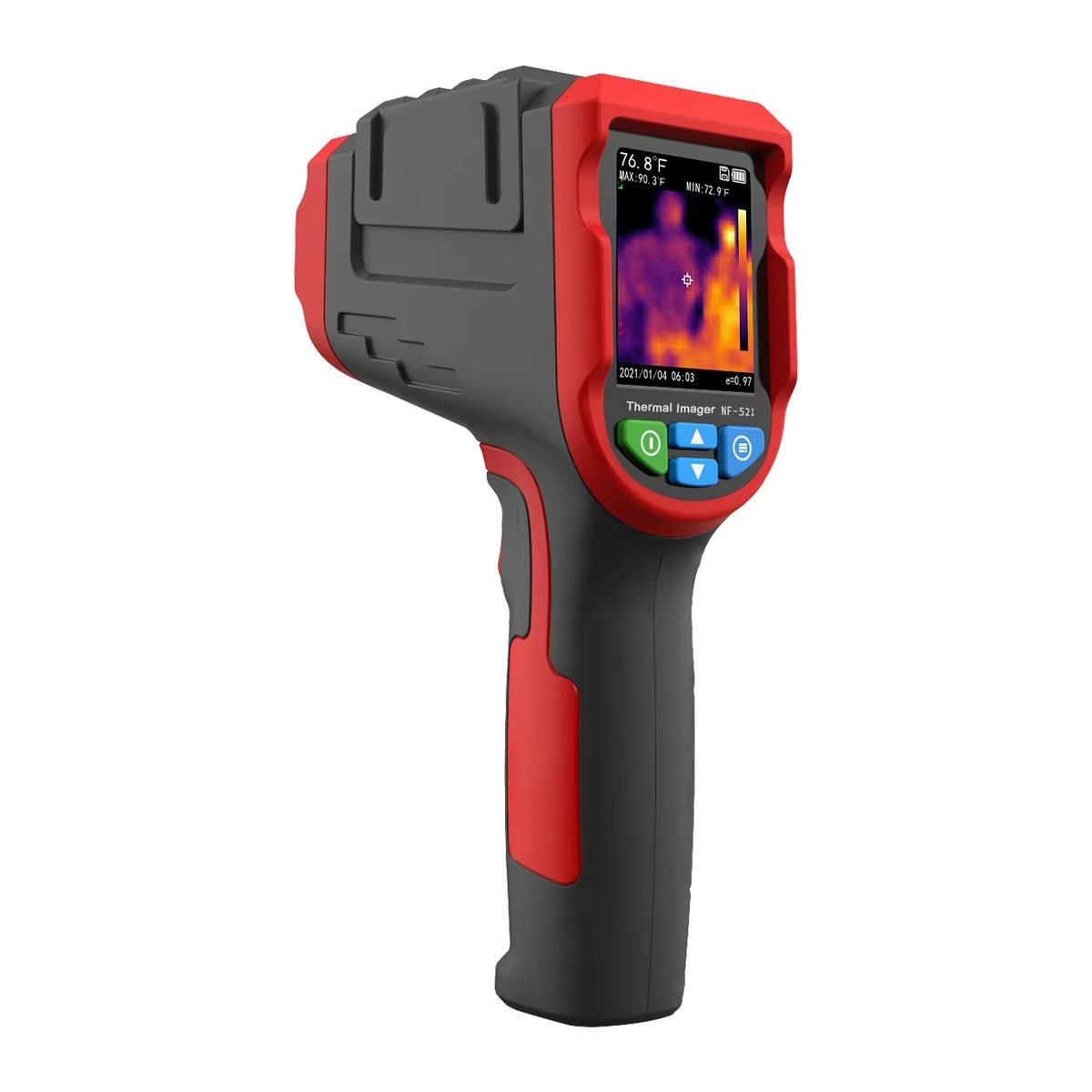Nf 521 Thermal Imaging Camera - NF-521 warmtebeeldcamera mengt de zichtbare en