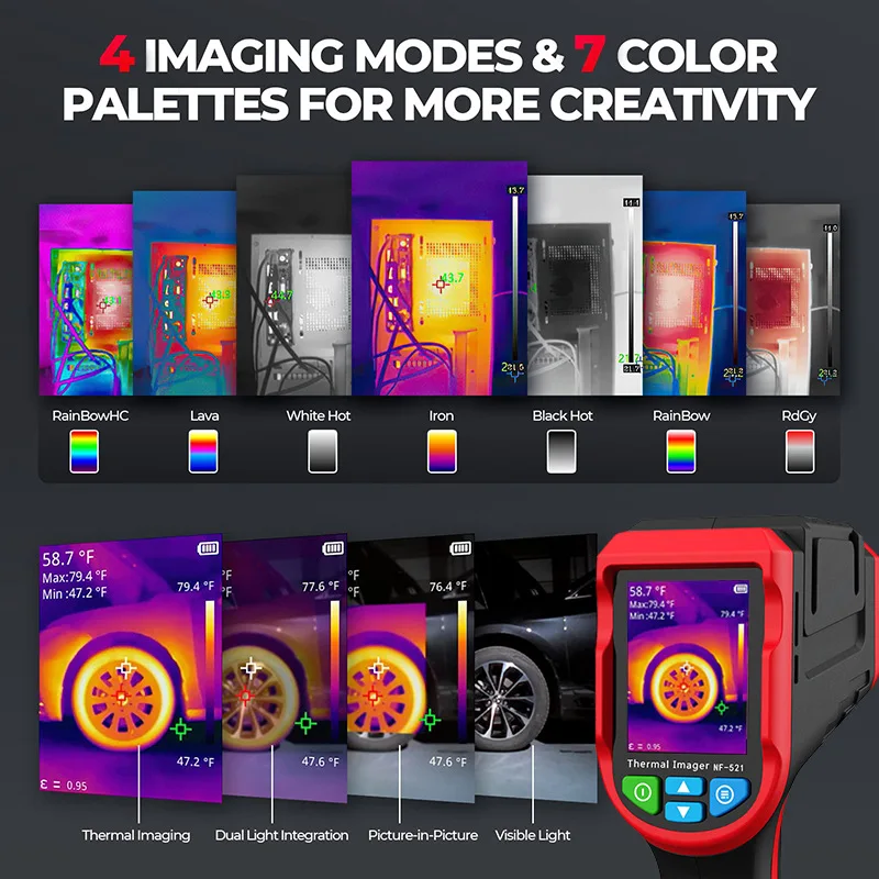 NOYAFA NF-521 Handheld Thermis - Nf 521 Thermal Imaging Camera recensie en prijs