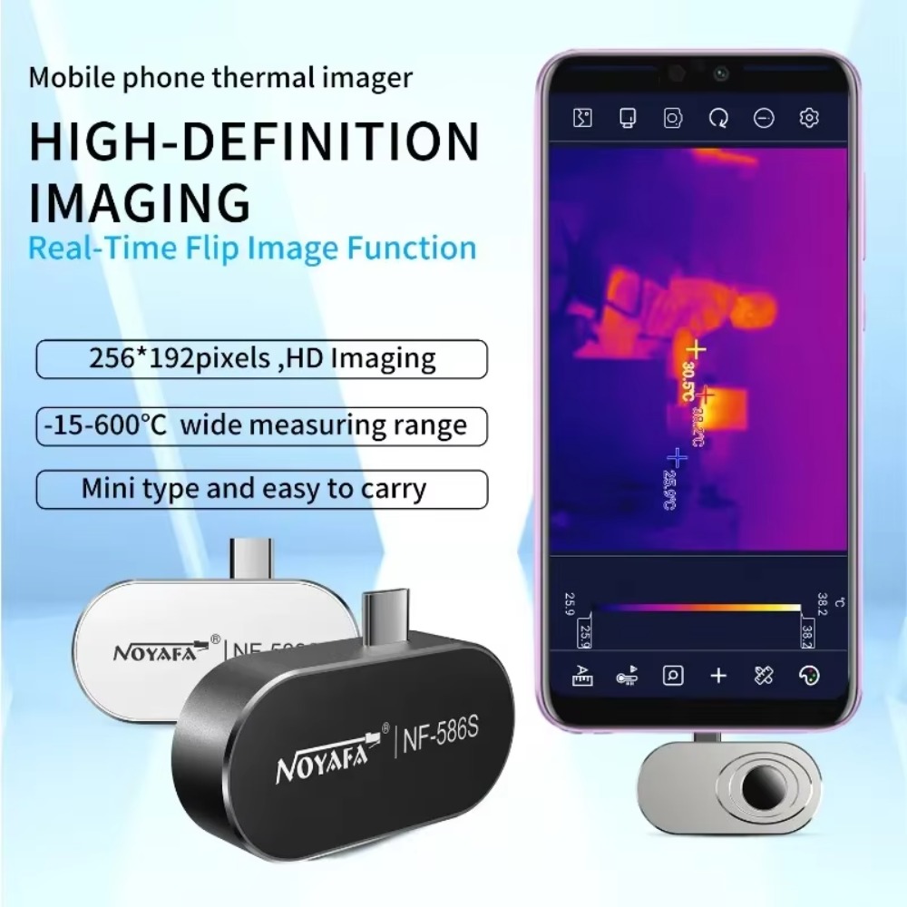 Mini warmtebeeldcamera NF-583S - Thermal Imaging Camera 256X192 recensie en prijs