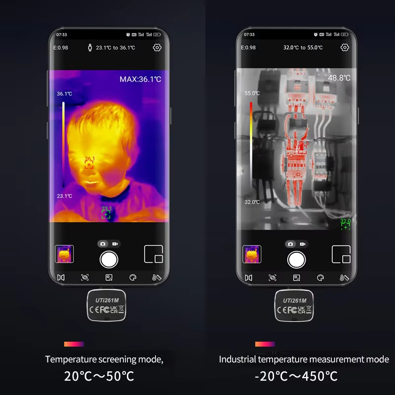 UNI-T UTi261M thermische camer - Thermal Imaging Camera 256X192 recensie en prijs